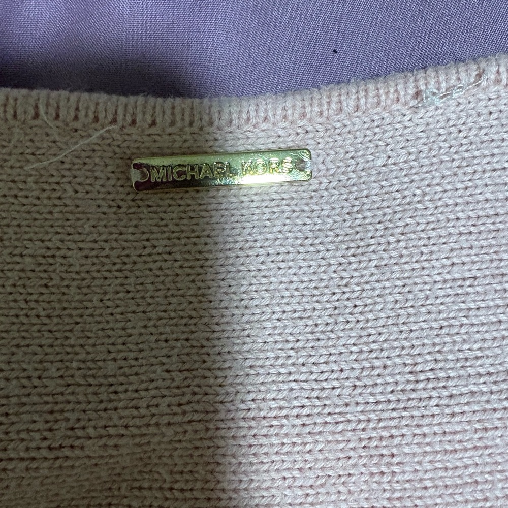 Michael Kors Beige Knit Top